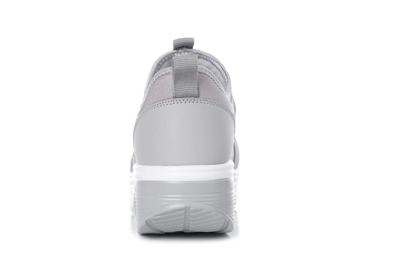 Hani Dame Spring Platform Sports Walking Sko - Sort