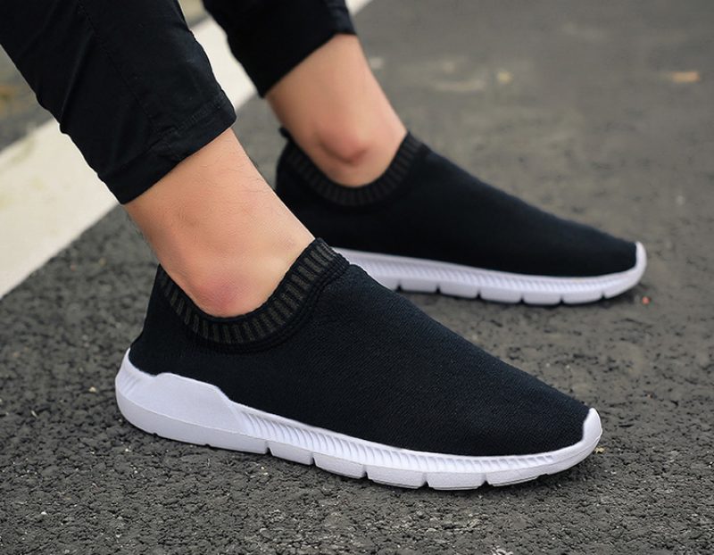 Hank Casual Sneakers Til Mænd - Sort