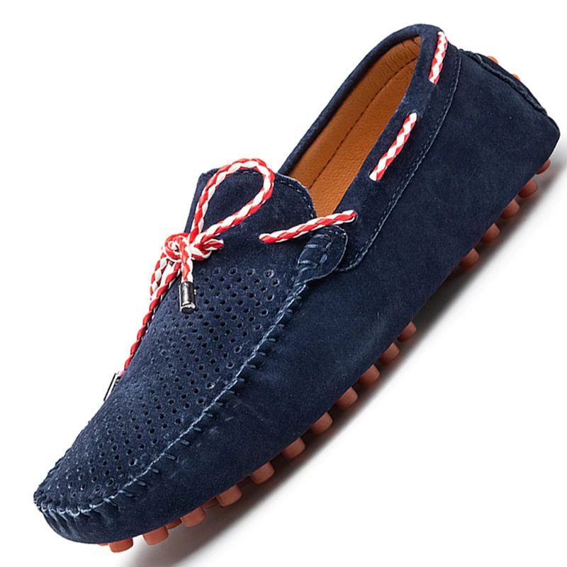 Hank Loafers Fritidssko Til Mænd - Marineblå