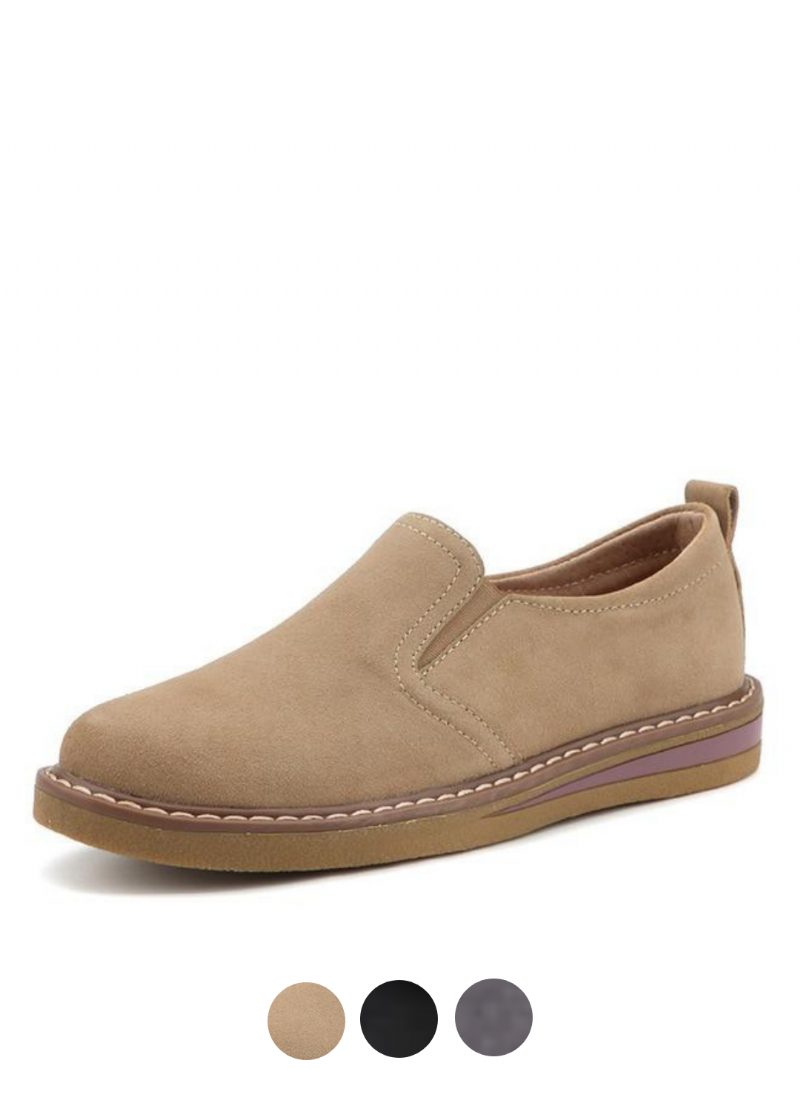 Hanna Dame Loafer Beige Sko