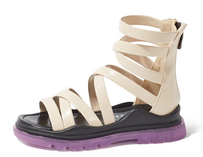 Hannah Piger Gladiator Sandal - Beige