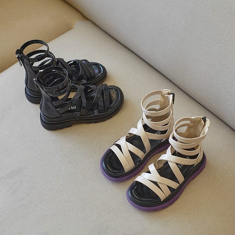 Hannah Piger Gladiator Sandal - Beige