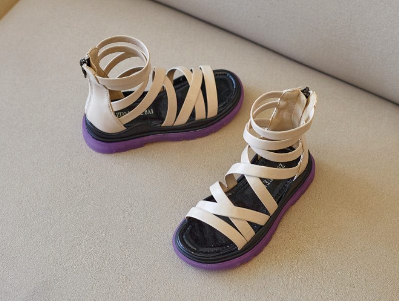 Hannah Piger Gladiator Sandal - Beige