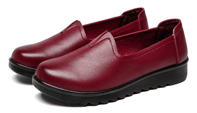 Hanny Single Comfortable Flat Loafer Sko - Sort