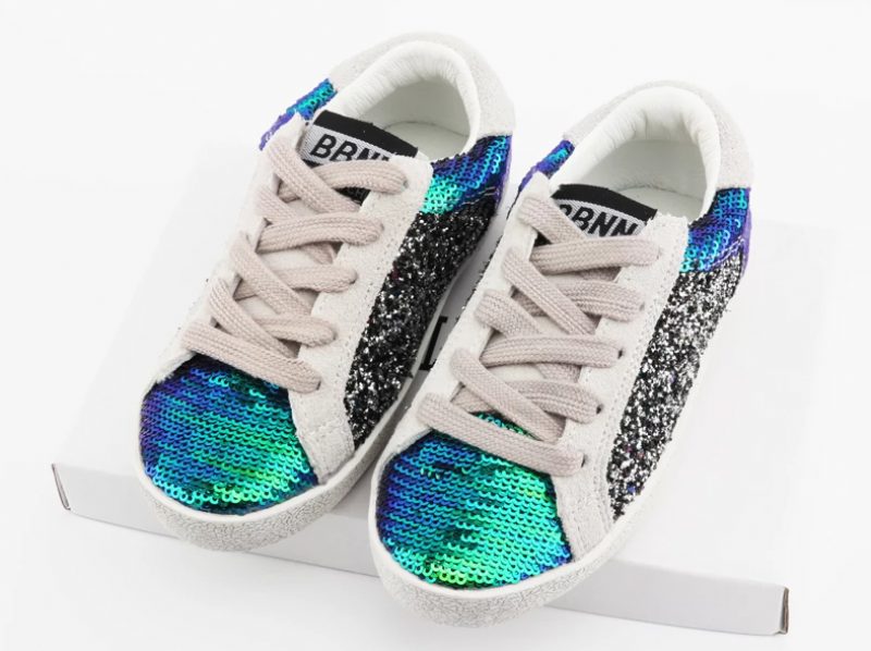 Harlekim Unisex Casual Sneaker Til Børn - Blå