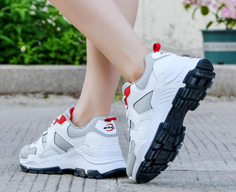 Hasper Sneaker Athletic Walking Til Kvinder - Hvid