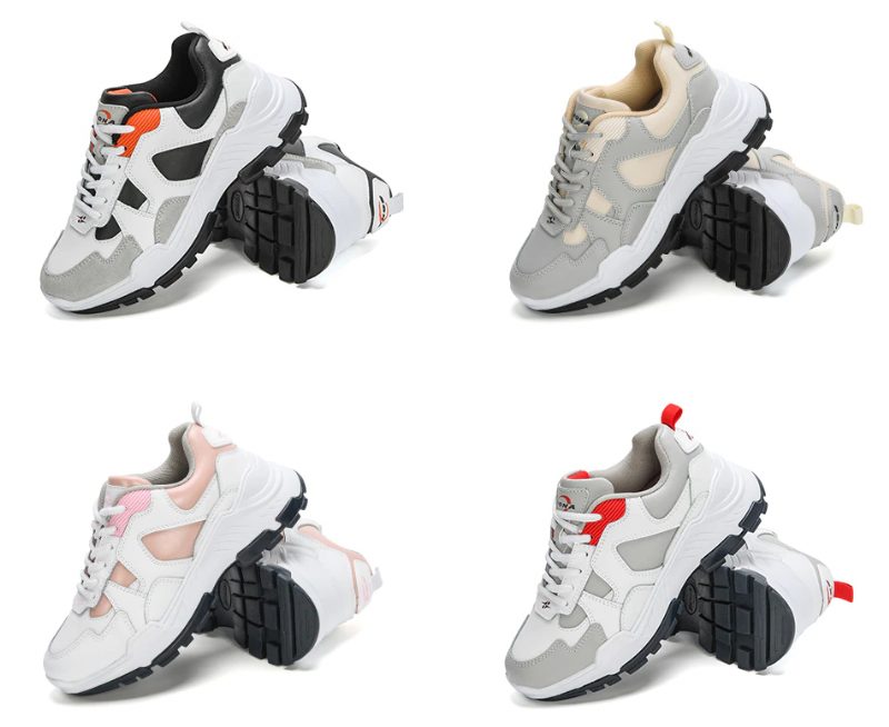 Hasper Sneaker Athletic Walking Til Kvinder - Hvid