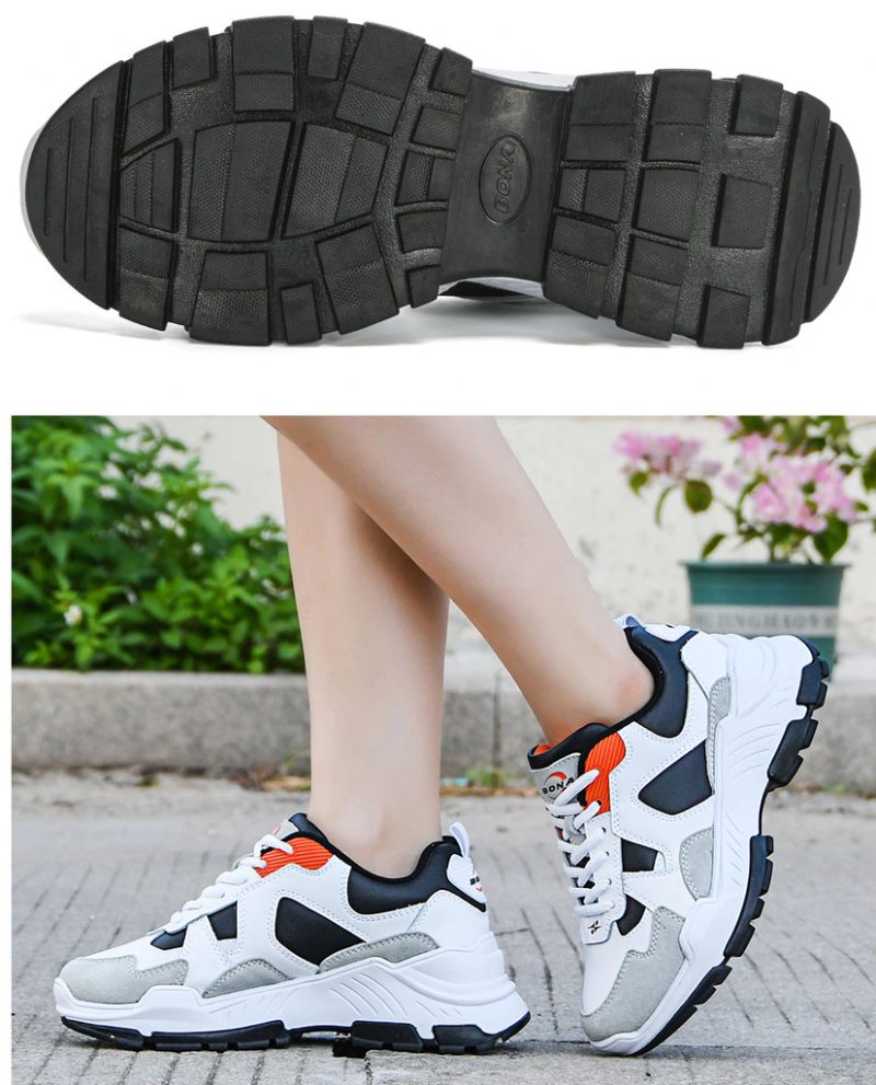 Hasper Sneaker Athletic Walking Til Kvinder - Hvid