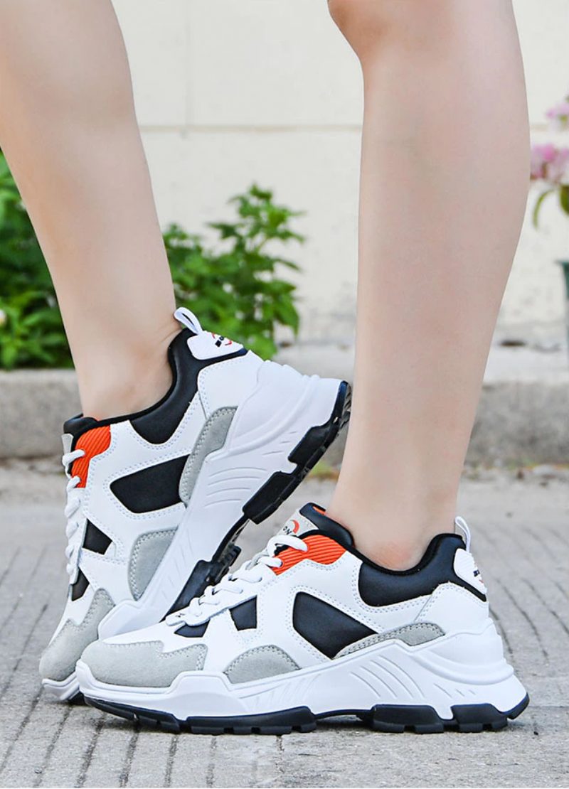 Hasper Sneaker Athletic Walking Til Kvinder - Hvid