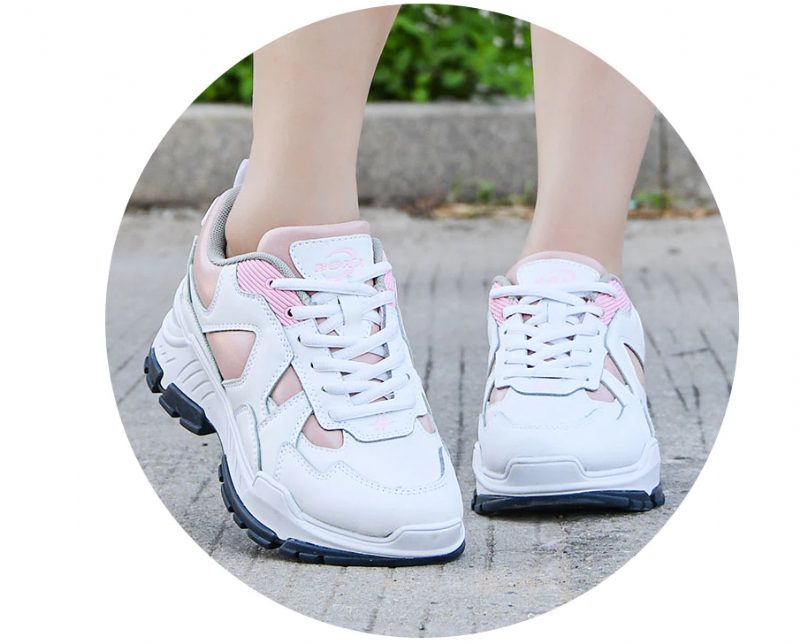 Hasper Sneaker Athletic Walking Til Kvinder - Hvid