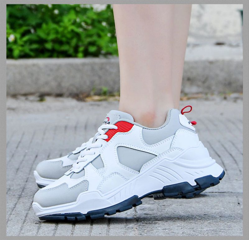 Hasper Sneaker Athletic Walking Til Kvinder - Hvid