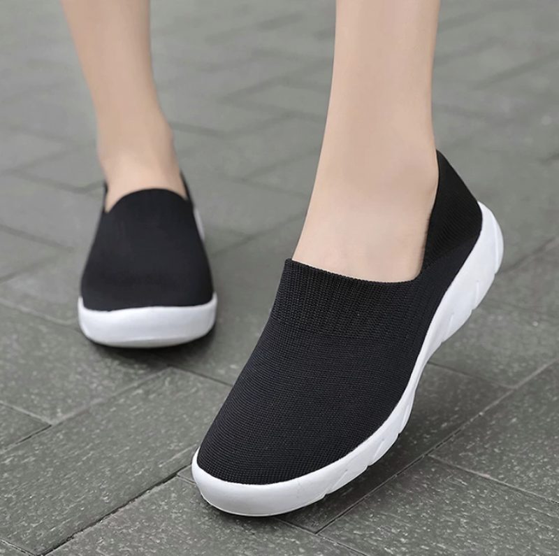 Hazel-slip-on-sko Til Kvinder - Grøn