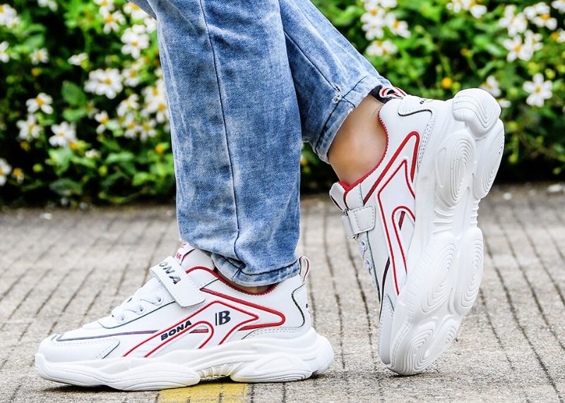 Hector Drenge Afslappede Sneakers - Hvid