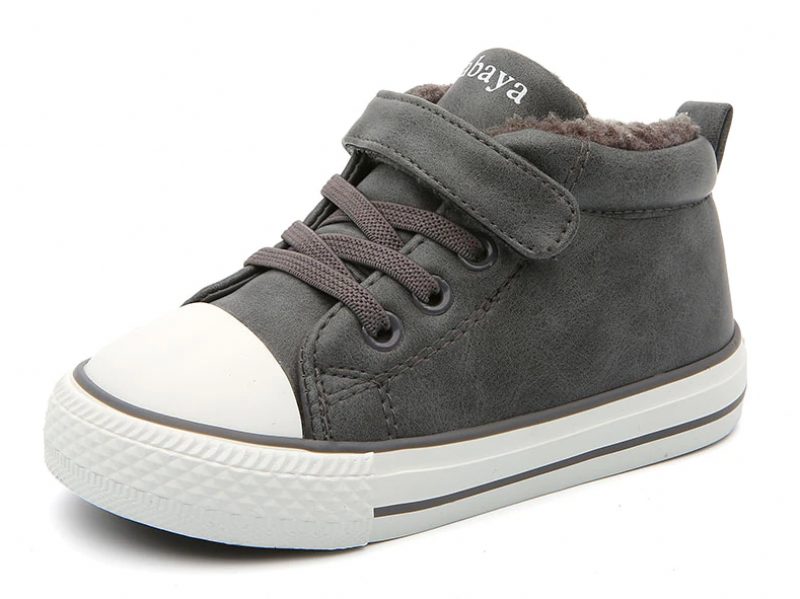 Hendri Baby High Top Sneaker Til Drenge - Grå