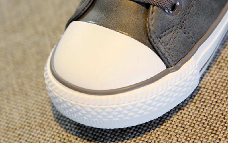 Hendri Baby High Top Sneaker Til Drenge - Grå