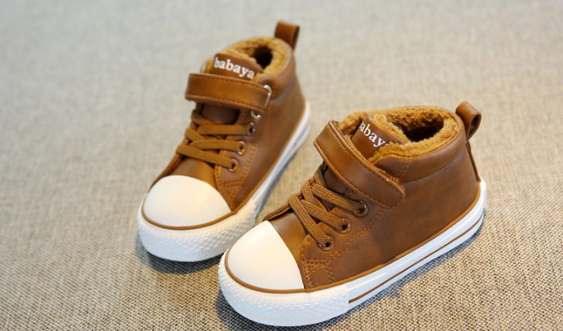 Hendri Baby High Top Sneaker Til Drenge - Grå