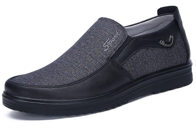 Heredia Loafers Dress Sko Til Mænd - Sort