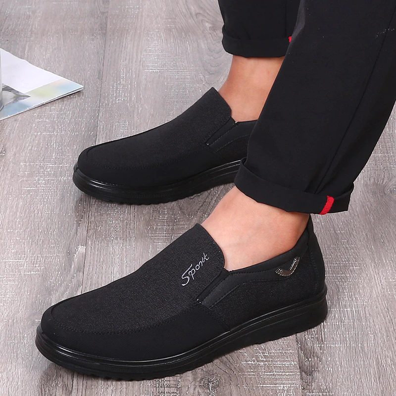 Heredia Loafers Dress Sko Til Mænd - Sort