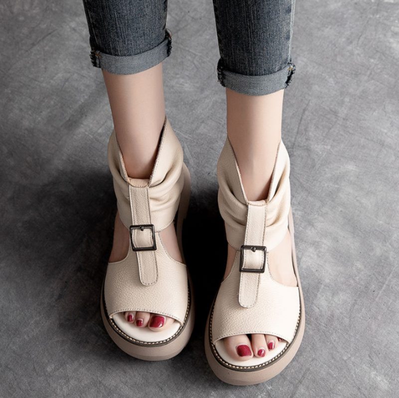 Herminia Damesandaler - Beige