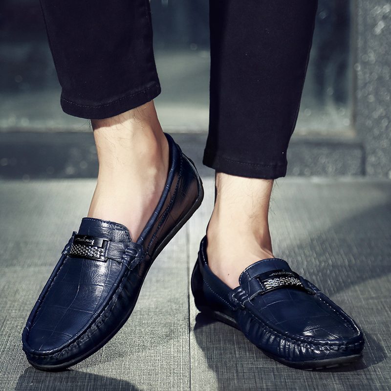 Hernando Loafers Dress Sko Til Mænd - Blå
