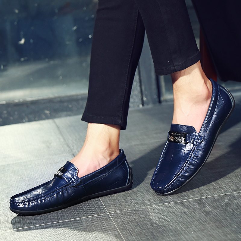 Hernando Loafers Dress Sko Til Mænd - Blå