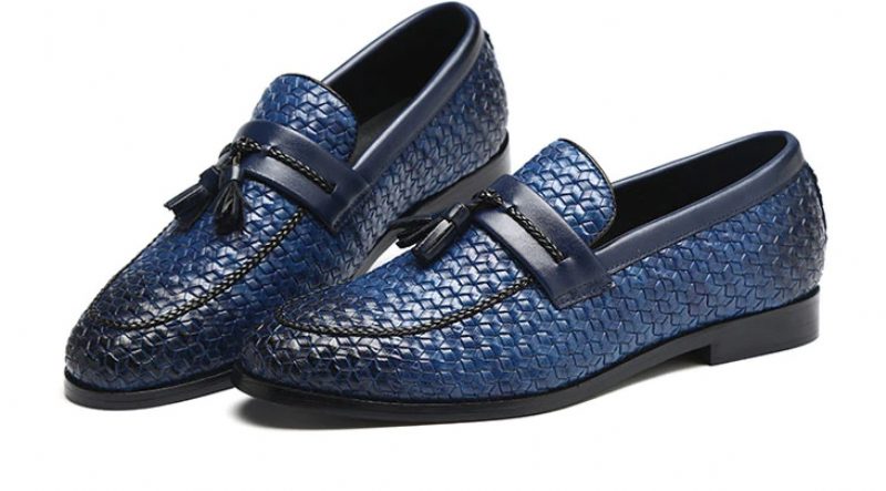 Hershel Loafers Dress Sko Til Mænd - Blå