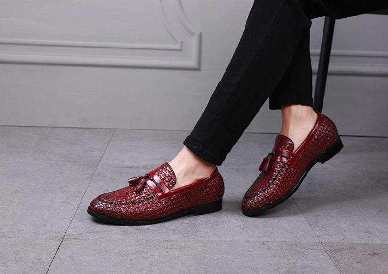 Hershel Loafers Dress Sko Til Mænd - Blå