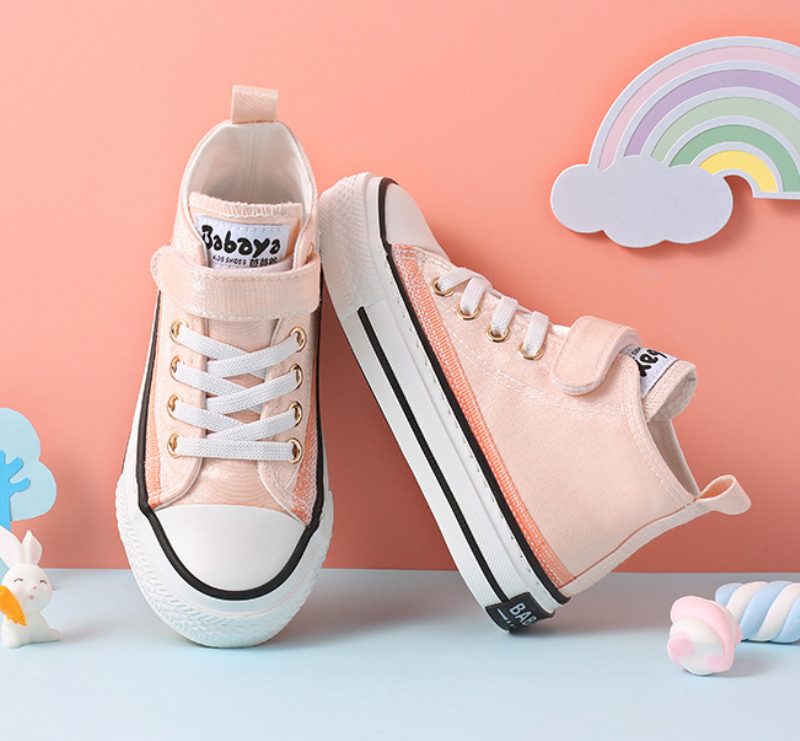 Hilaria High Top Sneaker Til Piger - Grå