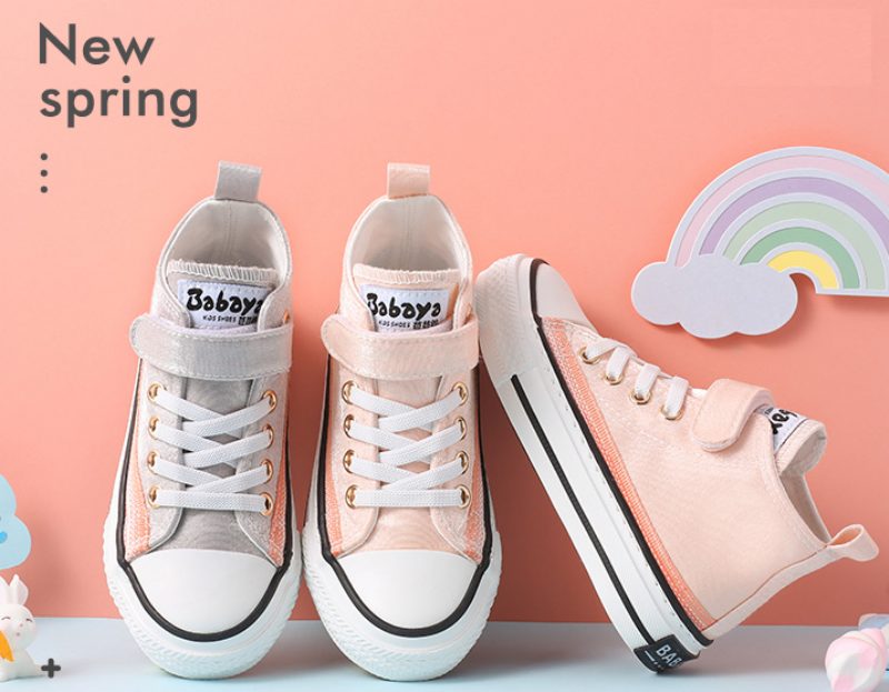 Hilaria High Top Sneaker Til Piger - Grå