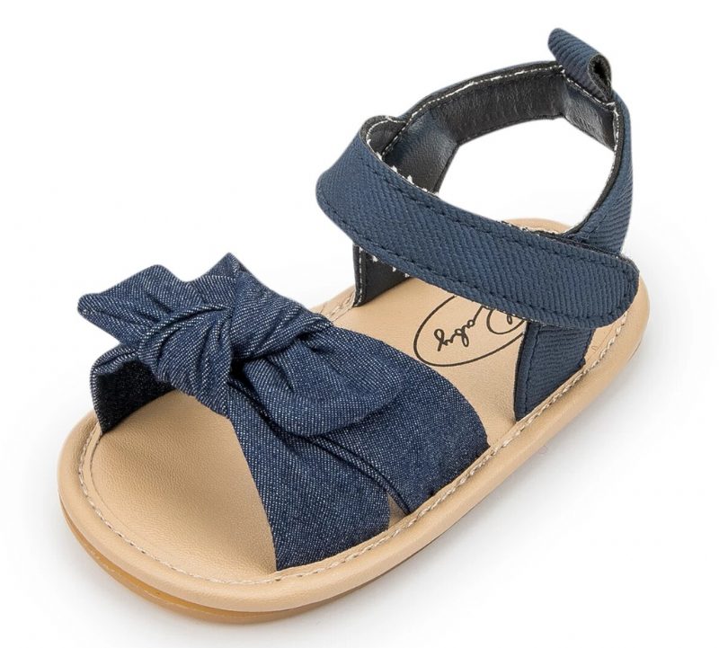 Hilary Babypigers Afslappede Sandal - Marineblå