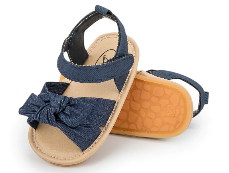 Hilary Babypigers Afslappede Sandal - Marineblå