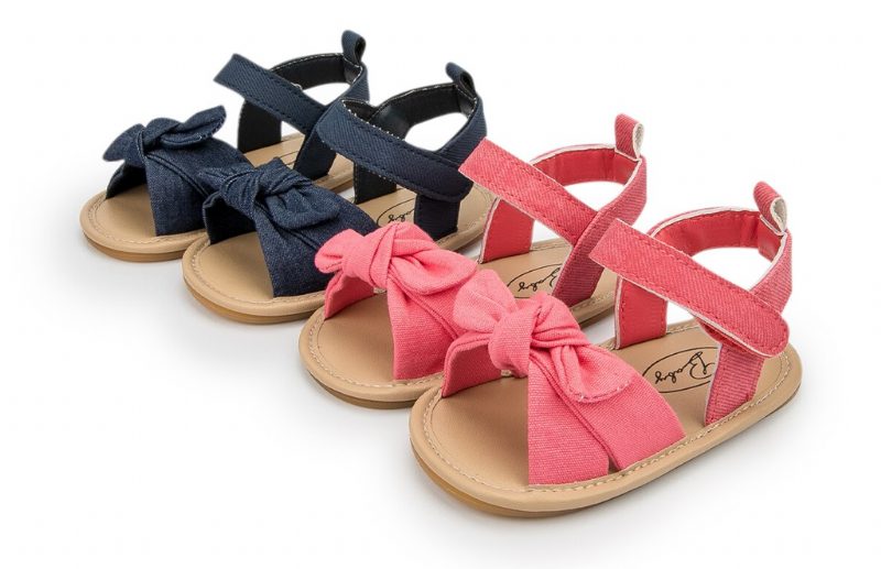 Hilary Babypigers Afslappede Sandal - Marineblå