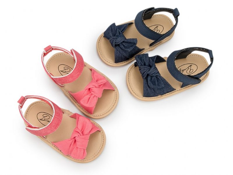 Hilary Babypigers Afslappede Sandal - Marineblå