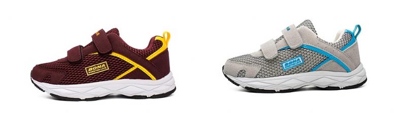 Hilderoy Unisex Casual Sneaker Til Børn - Bordeauxrød