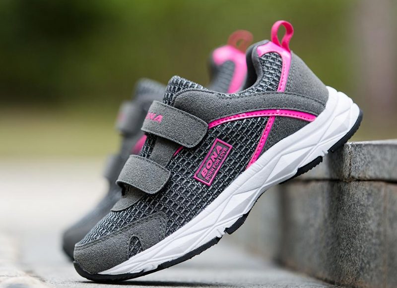 Hilderoy Unisex Casual Sneaker Til Børn - Bordeauxrød