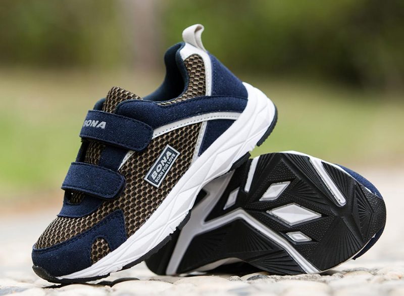 Hilderoy Unisex Casual Sneaker Til Børn - Bordeauxrød