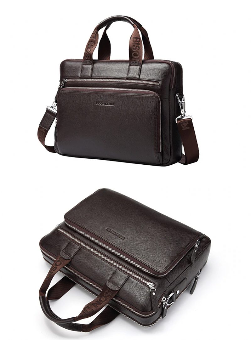Hillman Crossbody-håndtaske Til Mænd - Sort