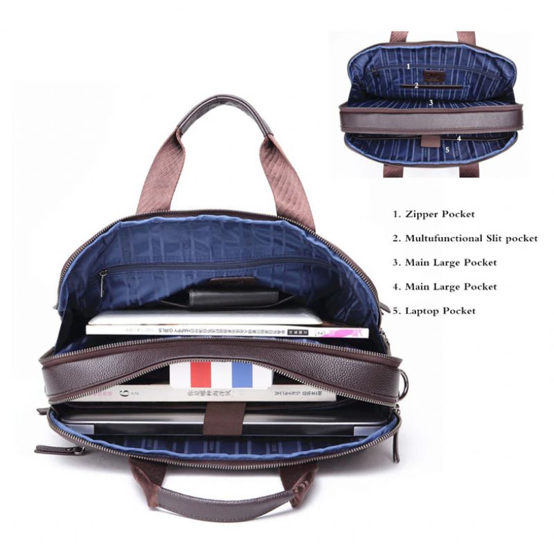 Hillman Crossbody-håndtaske Til Mænd - Sort