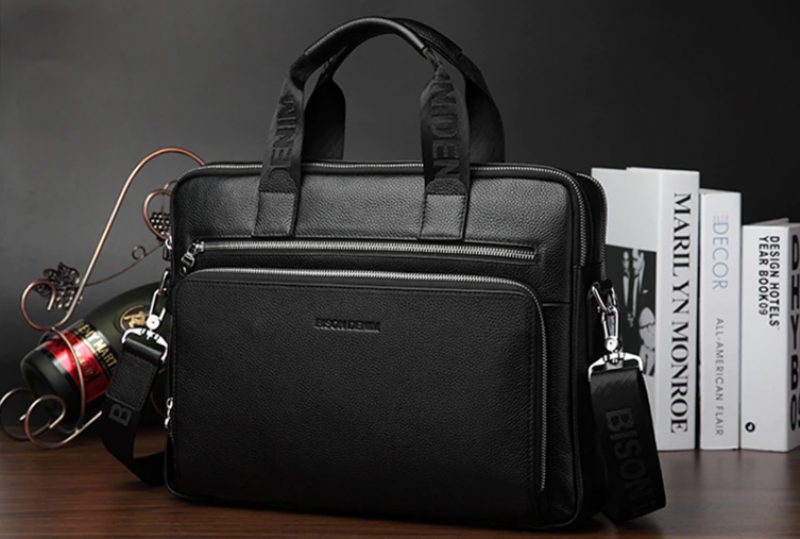 Hillman Crossbody-håndtaske Til Mænd - Sort