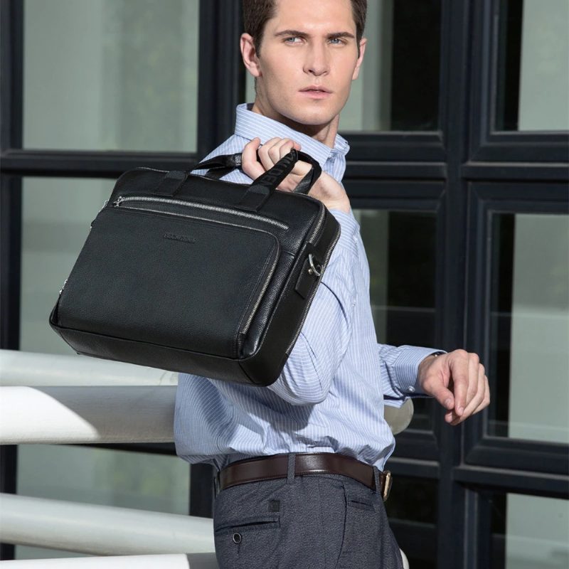 Hillman Crossbody-håndtaske Til Mænd - Sort