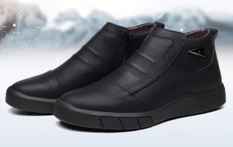 Historia Slip-on Støvler Til Mænd - Sort