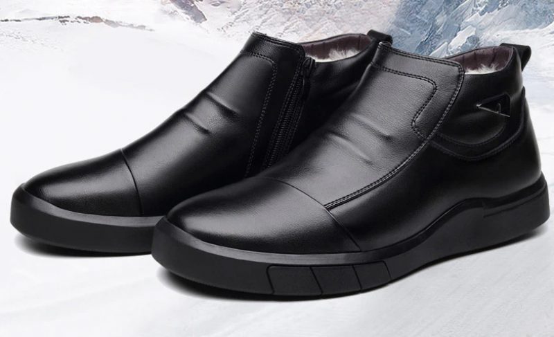 Historia Slip-on Støvler Til Mænd - Sort