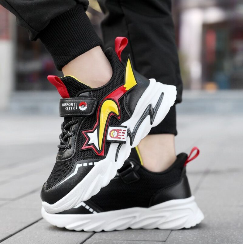 Hoaran Modesneaker Til Drenge - Blå