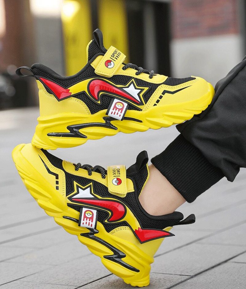 Hoaran Modesneaker Til Drenge - Blå