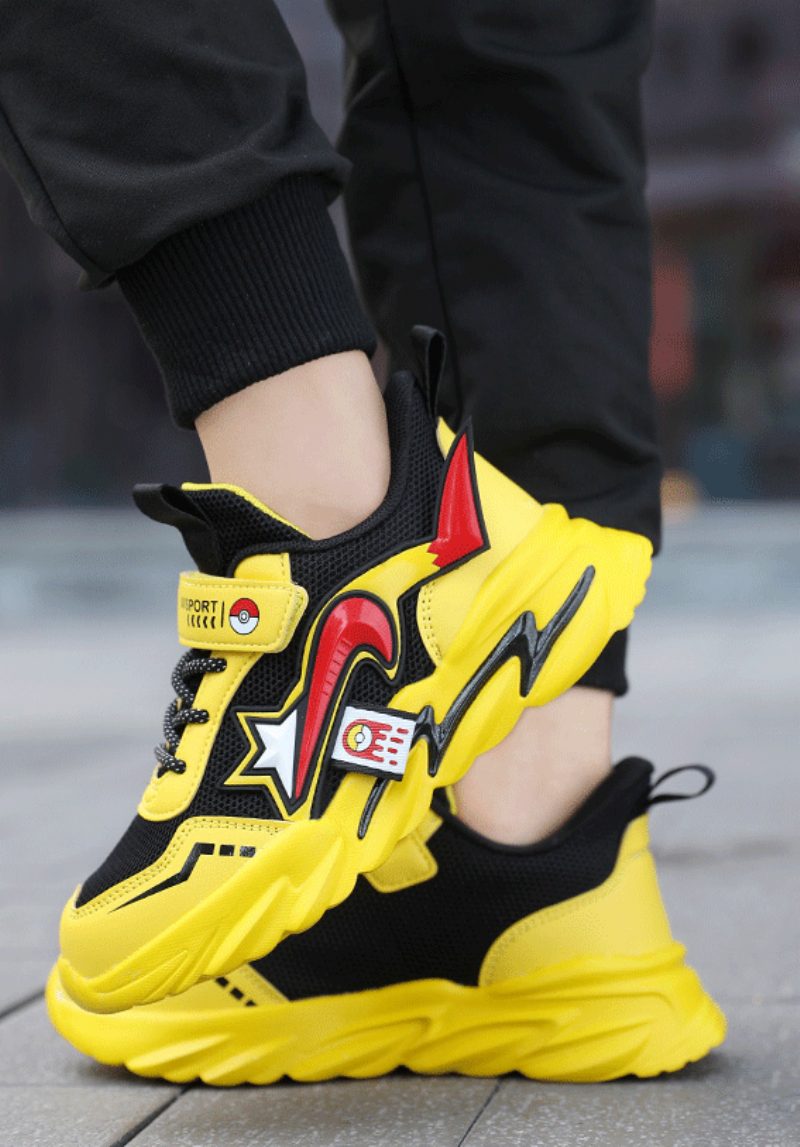 Hoaran Modesneaker Til Drenge - Blå
