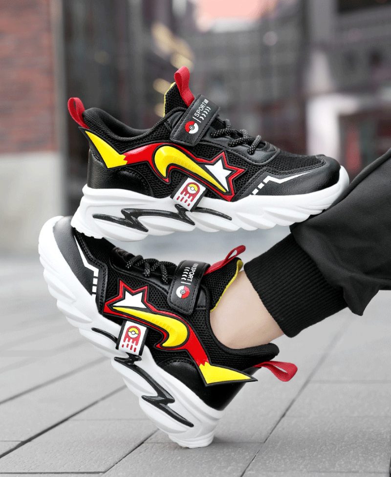 Hoaran Modesneaker Til Drenge - Blå