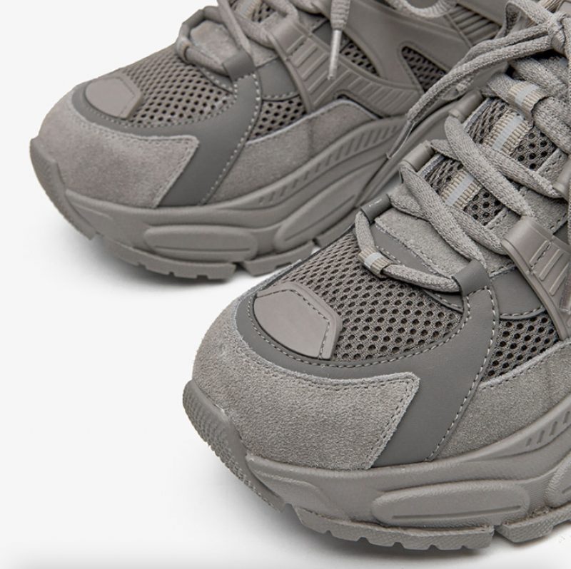 Hugbel Åndbare Sneaker Til Kvinder - Grå