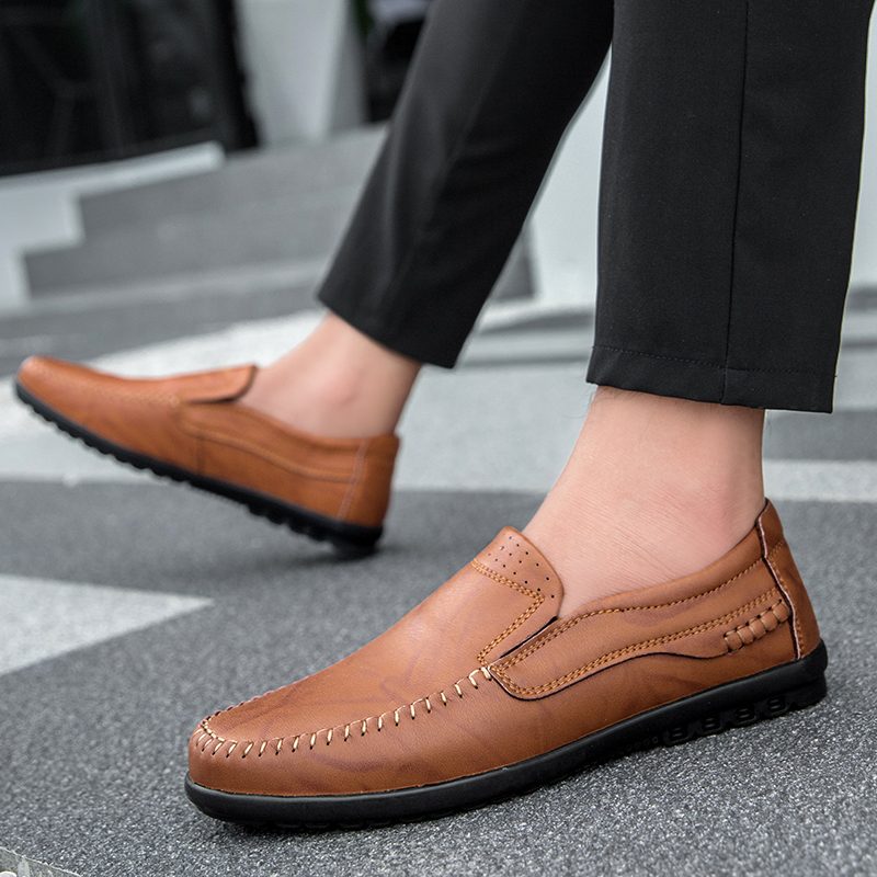Hunter Loafers Dress Sko Til Mænd - Brun