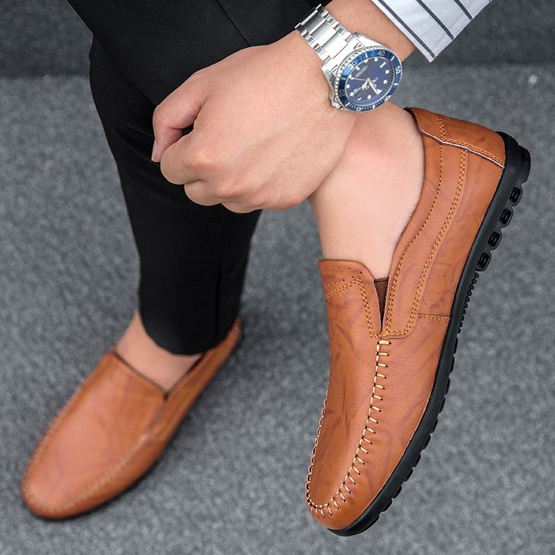 Hunter Loafers Dress Sko Til Mænd - Brun