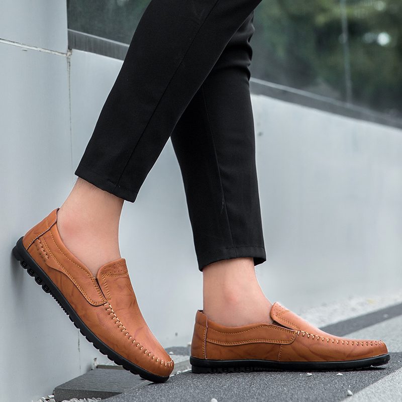 Hunter Loafers Dress Sko Til Mænd - Brun